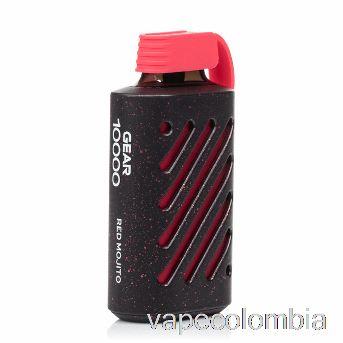 Kit Vape Completo Vozol Gear 10000 Desechable Mojito Rojo